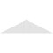 Ekena Millwork Richland Architectural Grade PVC Gable Bracket, 36"W x 9"H x 4"D x 4"F, 6/12 Pitch GBP036X09X0404RIC00 - alternate 3